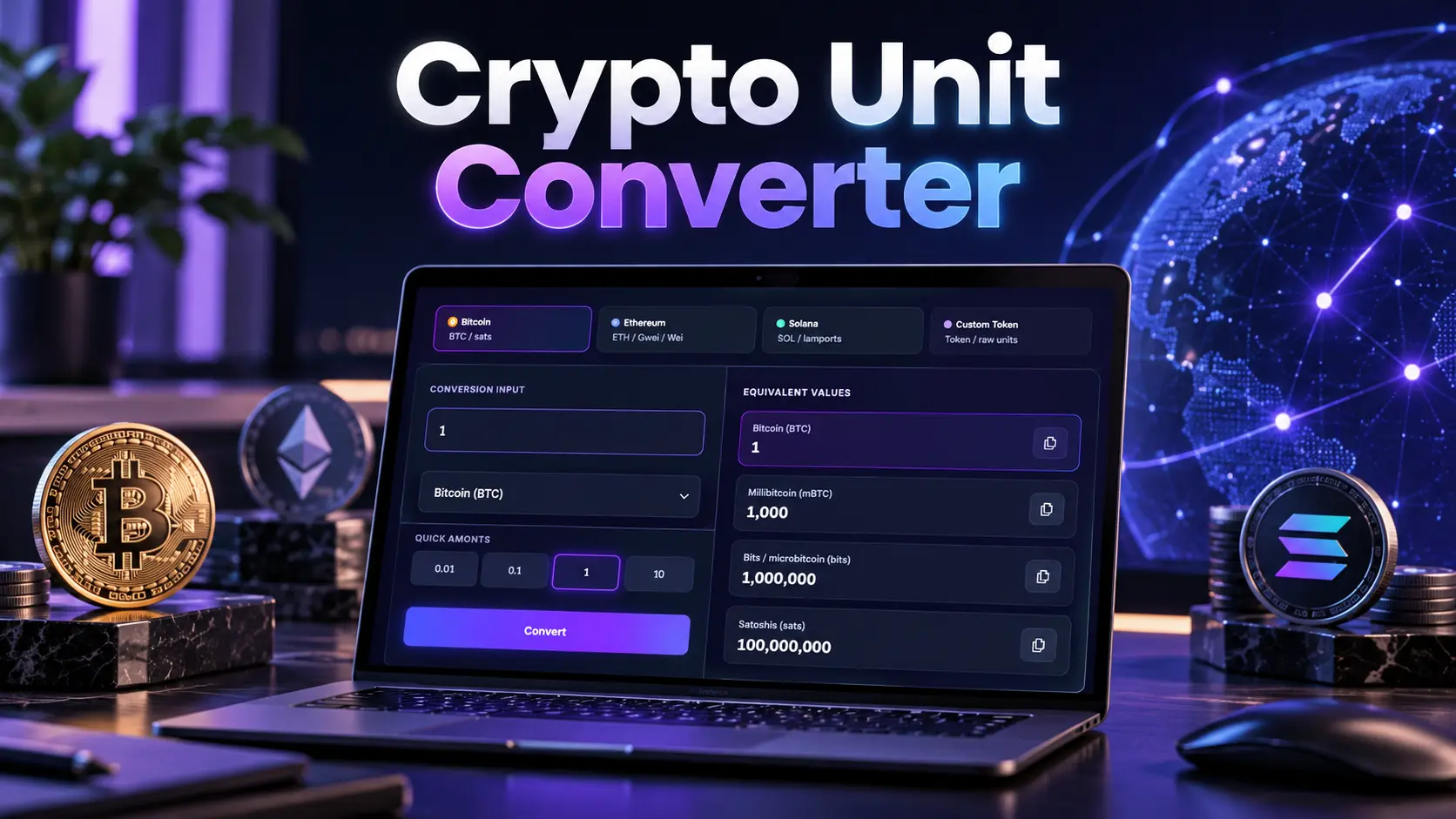 crypto unit converter