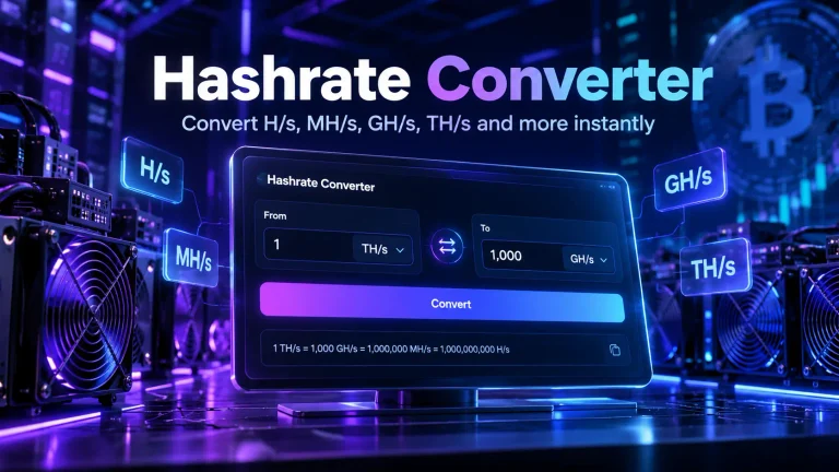 Hashrate Converter